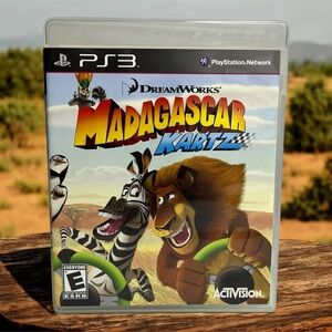 Madagascar Kartz Dreamworks Racing PS3 Playstation 3 Video Game No Manual